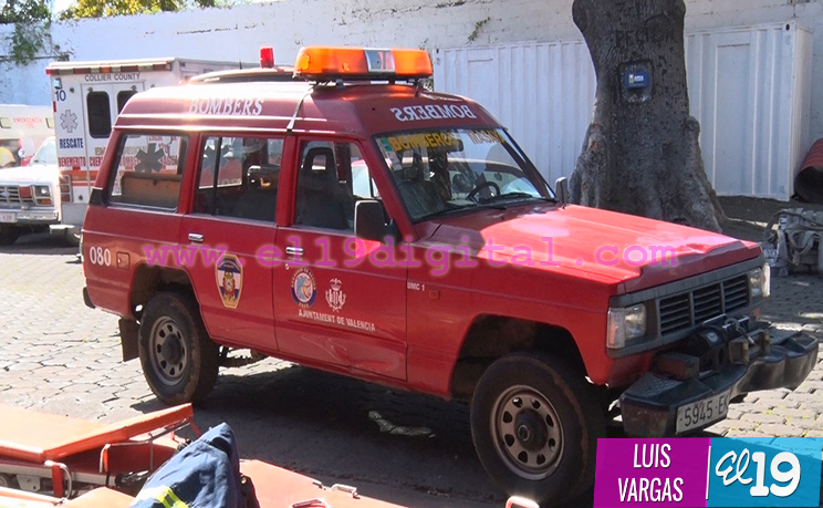 Bomberos en Acción de Valencia entregan equipos de rescate al cuerpo de Bomberos de Nicaragua