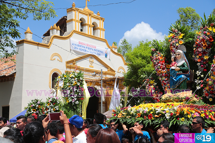 Religiosidad, cultura y tradición en fiestas patronales de Nindirí - El 19 Digital