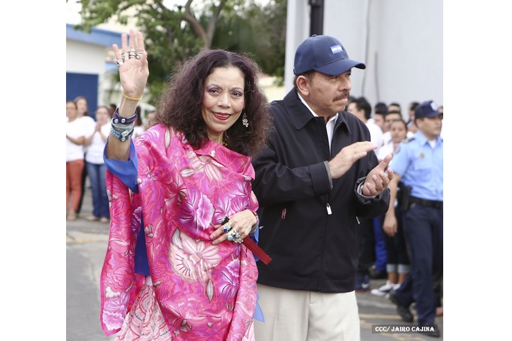 Daniel y Rosario, fórmula presidencial del Frente Sandinista y la Alianza Unida, Nicaragua Triunfa (+FOTOS, VIDEO)
