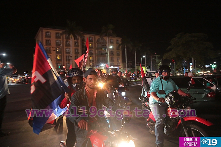 Tiempo de Victorias! Pueblo-Presidente celebra triunfo con el Frente Sandinista (+FOTOS)