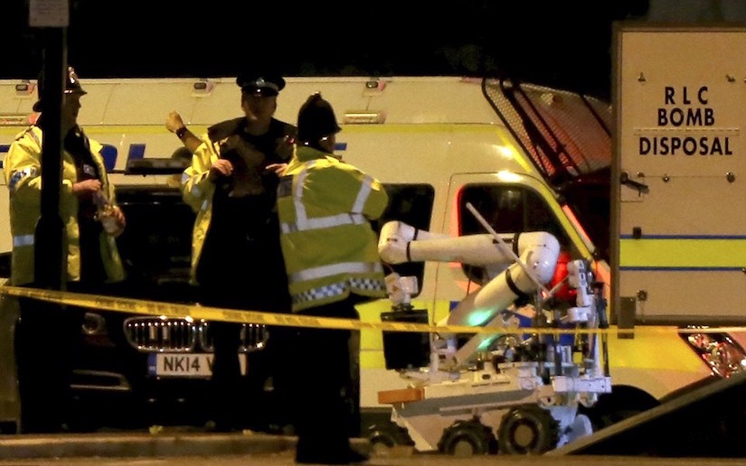 Las fotos de la bomba usada por el terrorista suicida en Manchester