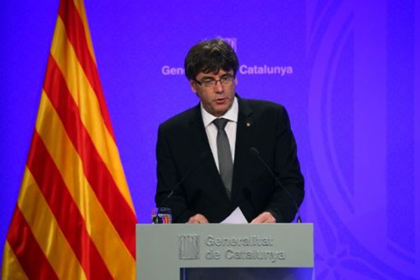 Cataluña aplaza la tramitación de la ley de referéndum sobre su independencia