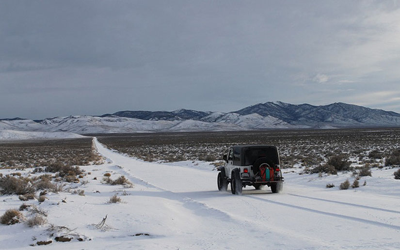 Cae nieve en el desierto de Sahara