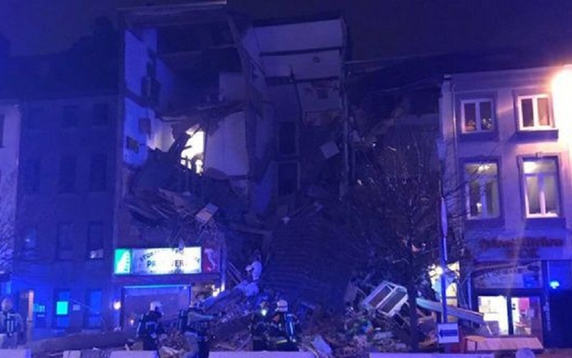 Recuperan dos cuerpos tras una explosión en Bélgica Recuperan dos cuerpos tras una explosión en Bélgica