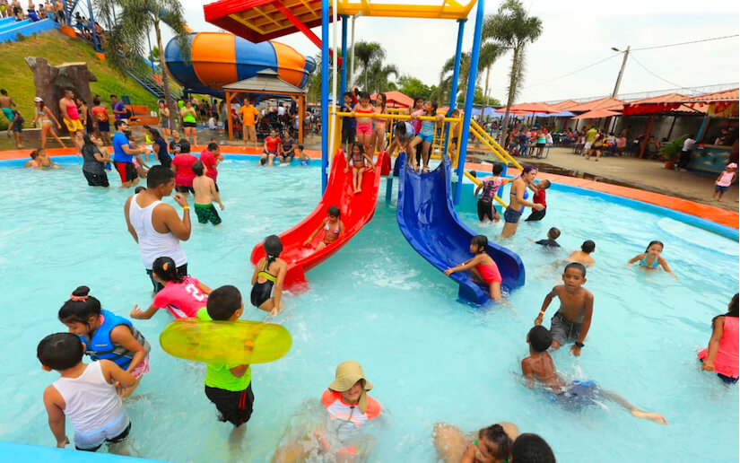 Lleno total en Luna Aqua Park en León