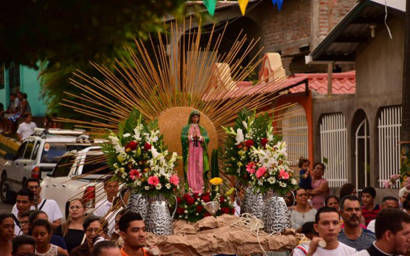 Nicaragua celebra en grande a la Virgen de Guadalupe Nicaragua celebra en grande a la Virgen de Guadalupe