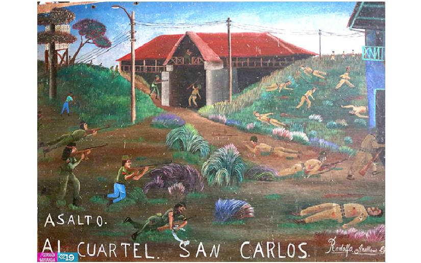 Conmemorarán 45 aniversario del Asalto a Cuartel de San Carlos