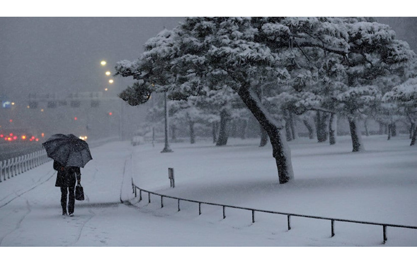 Una ola de frío extremo afectará casi todo el territorio de Japón