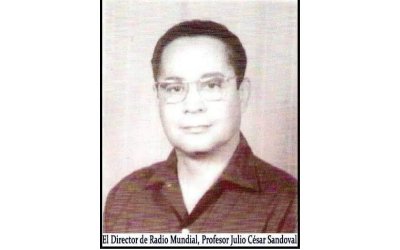 Julio César Sandoval es recordado por su legado en la educación y el