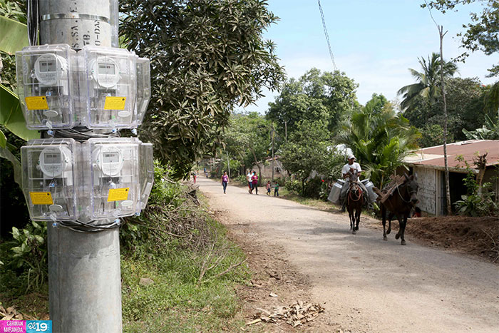 Comunidades de Santo Domingo en Chontales viven Tiempos de Luz