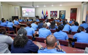 Policía Nacional rinde homenaje al General Sandino con jornada de actividades