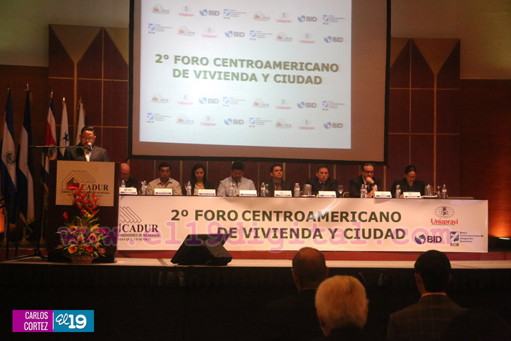 Destacan Plan de Desarrollo Humano de Managua en Foro Centroamericano de Vivienda y Ciudad