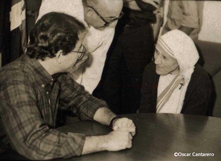 Comandante Daniel Ortega y Madre Teresa de Calcuta
