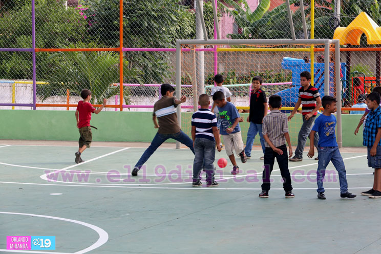 Habitantes de “Los Solís” ya tiene un parque para disfrutar en familia