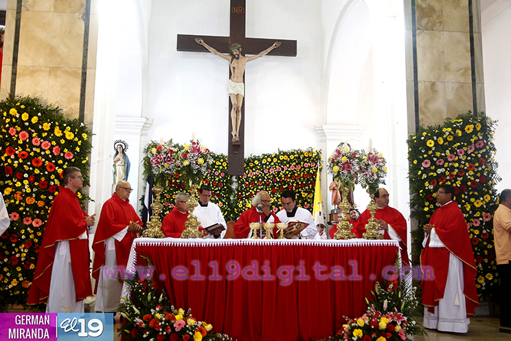 Jinotepe celebra a Santiago Apóstol junto al Cardenal Brenes