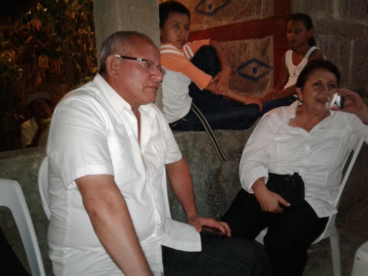 Familia Sandinista acompaña vela de la compañera Esmilda Bravo, alcaldesa de San Lorenzo