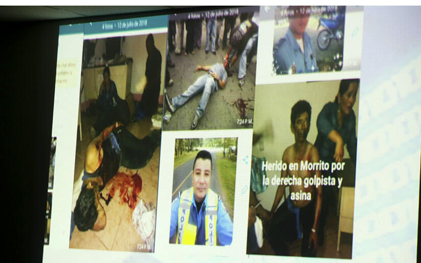 Fiscalía muestra más evidencias que incriminan a Medardo Mairena, Pedro Mena y otros terroristas