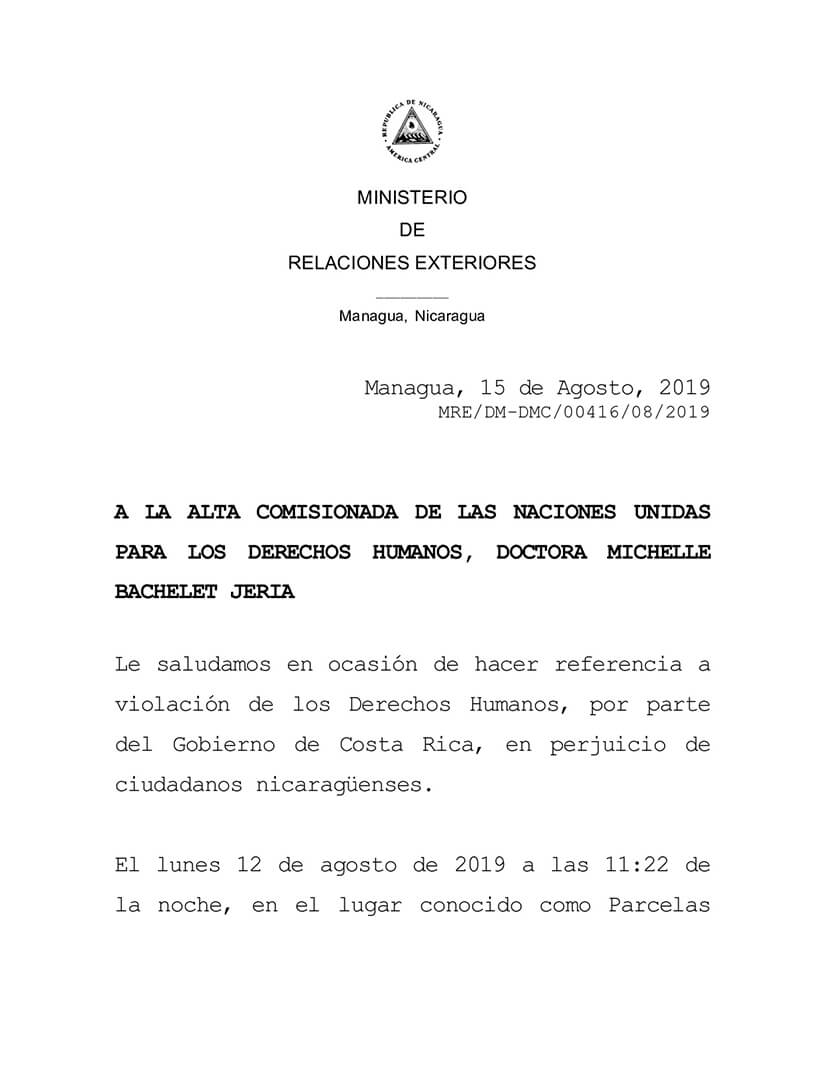 nicaragua-denuncia-ante-cidh-oficina-alta-comisionada-onu-asesinato-nicaraguense-costa-rica