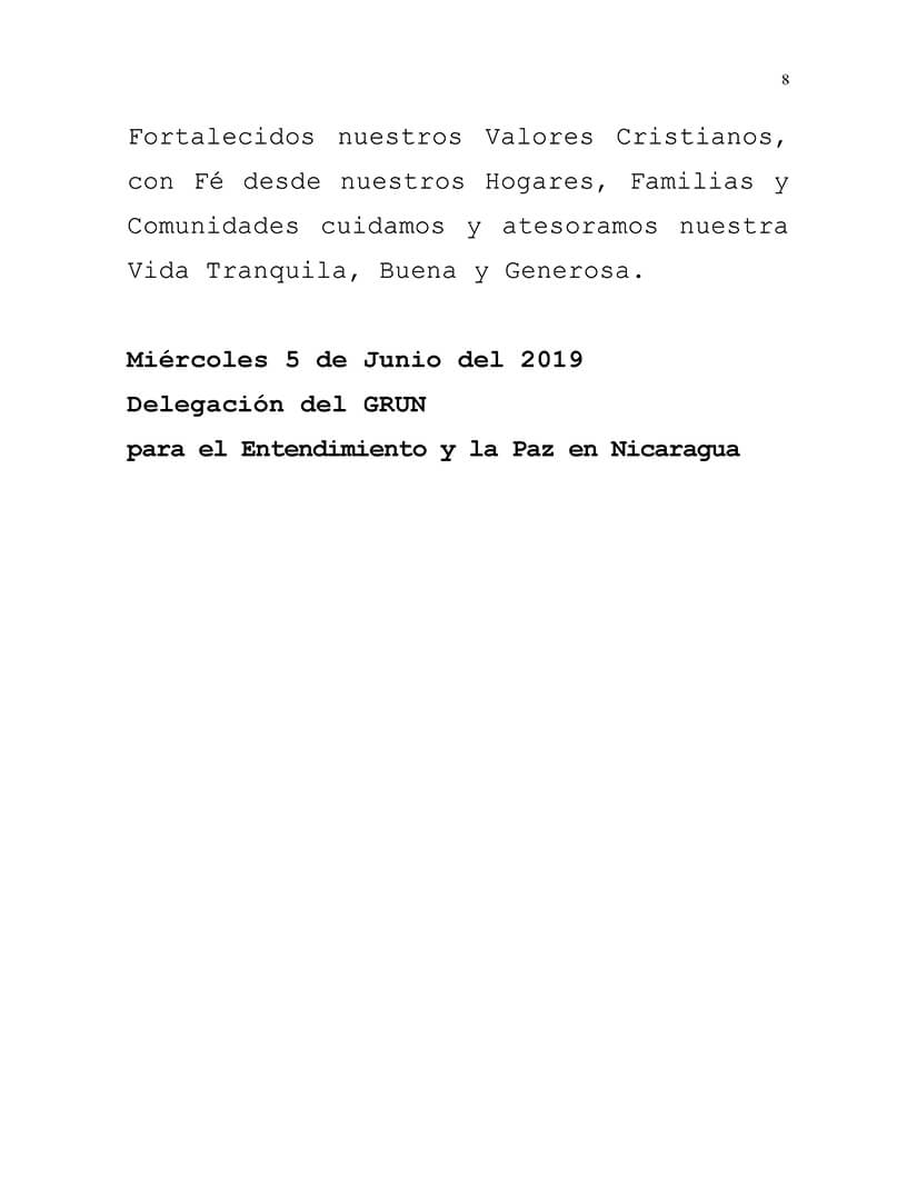 np-gobierno-nicaragua-mesa-negociacion
