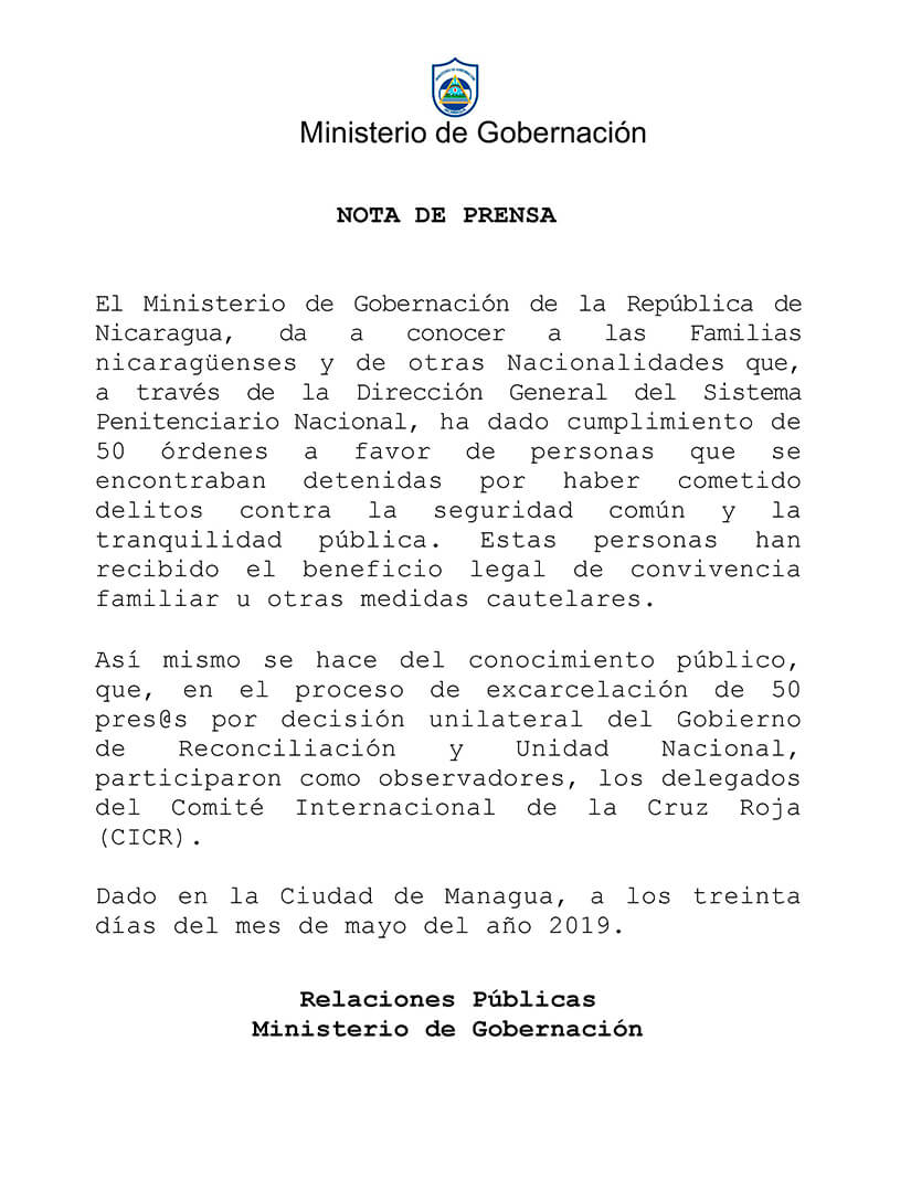 ministerio-gobernacion-nicaragua