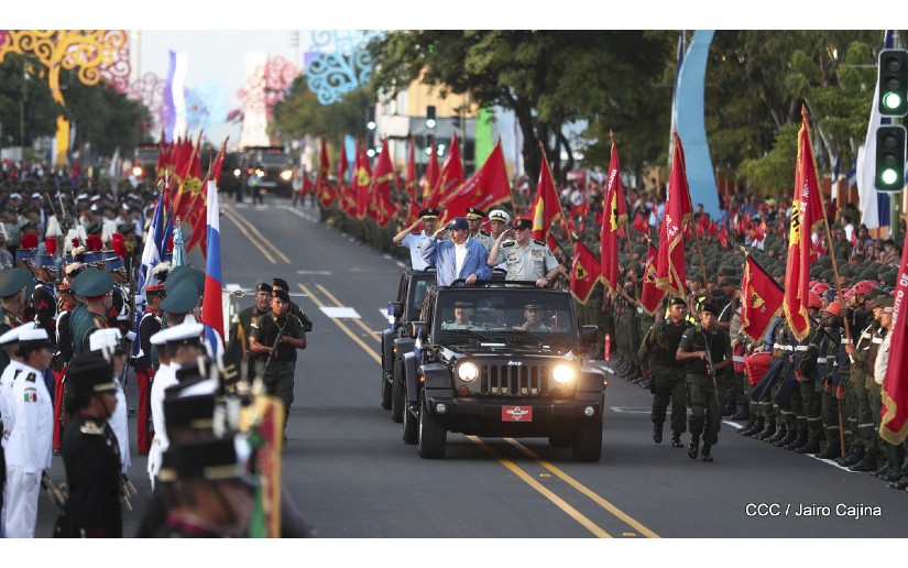desfile militar-nicaragua