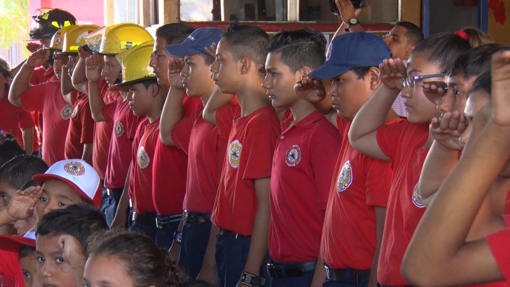 Brigada Infantil de Bomberos celebra 24 años de fundación