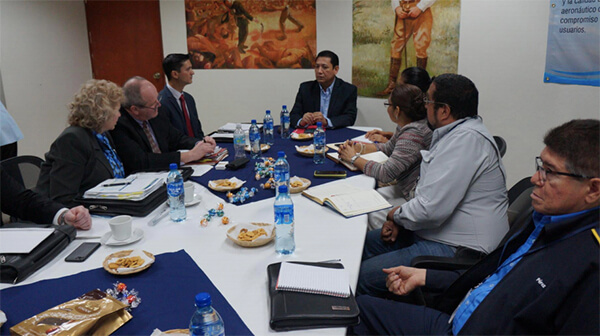 Representantes de la Agencia de Seguridad para el Transporte de los Estados Unidos visitan Nicaragua
