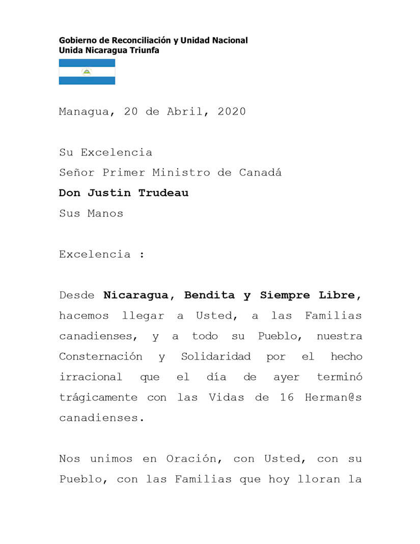 nicaragua-envia-mensaje-de-solidaridad-canada-tras-tiroteo