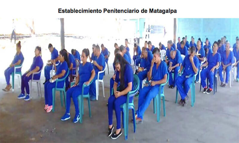 presos-culto-evangelico-nicaragua