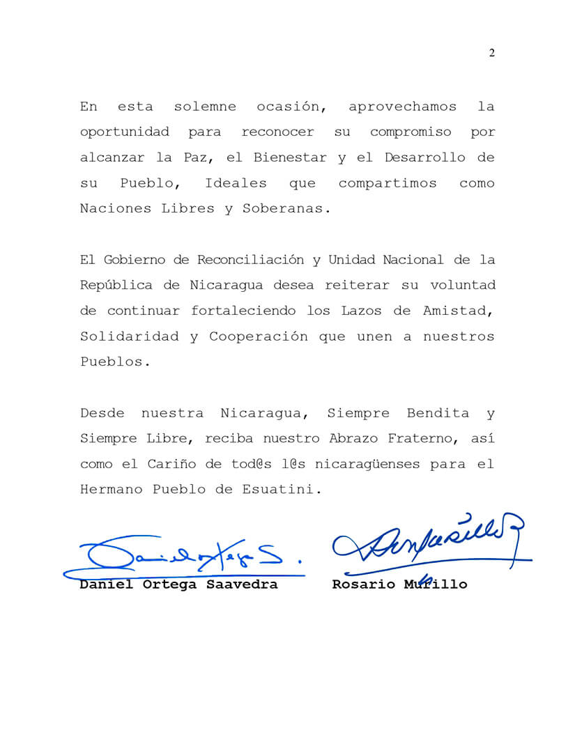 nicaragua-saluda-reino-esuatini-por-independencia