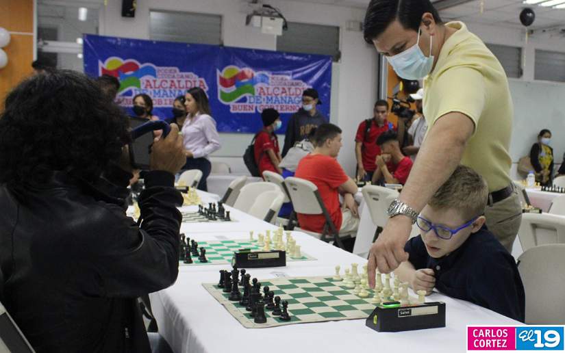 Menos alma parrilla Academia de Ajedrez de Alcaldía de Managua celebra torneo con jóvenes  atletas