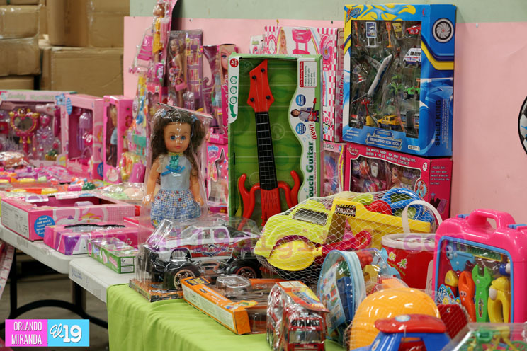 Gobierno Sandinista listo para llevar felicidad a l@s niñ@s con entrega de juguetes