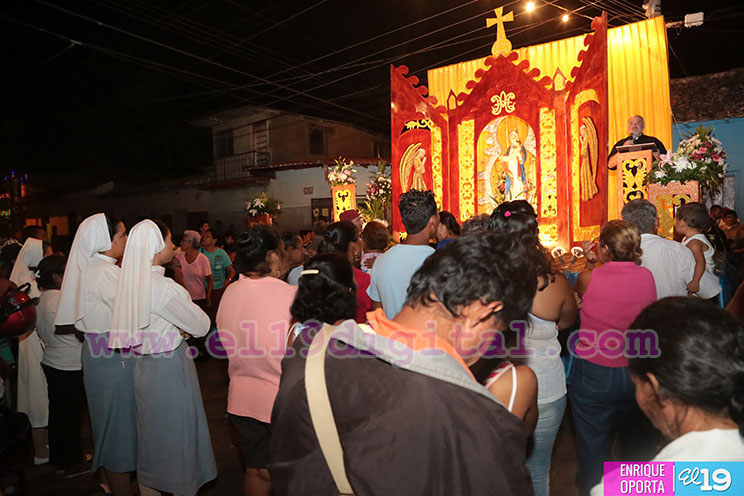 Celebran segundo día de la novena a la Inmaculada Concepción de María en Granada