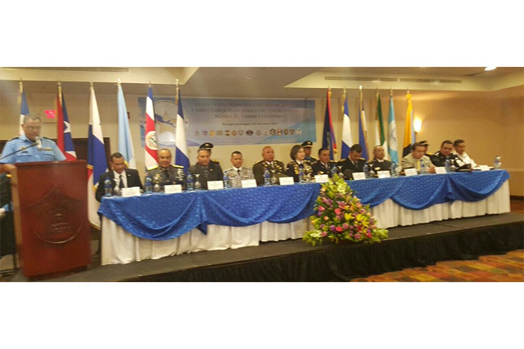 Inauguran XXI reunión ordinaria de la comisión de jefes, jefas, directores y directoras de la Policía de Centro América, México, El Caribe y Colombia
