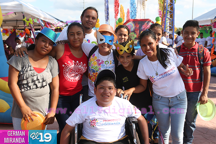 Juventud Sandinista celebra la Expo Solidaria 2015