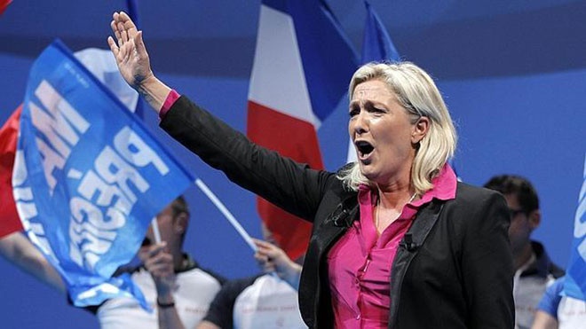 El Frente Nacional, el partido más votado en Francia según los primeros sondeos