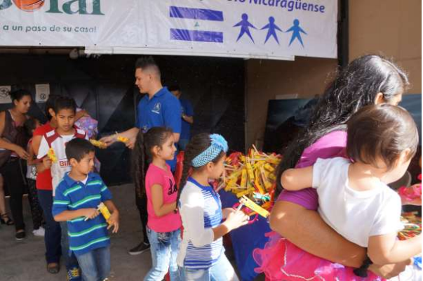 Embajada de Nicaragua en Costa Rica celebra Gritería en honor a la Virgen