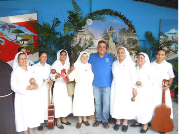 Embajada de Nicaragua en Costa Rica celebra Gritería en honor a la Virgen