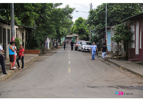Alcaldía de Managua inaugura mejoramiento vial en Barrio Oswaldo Manzanares