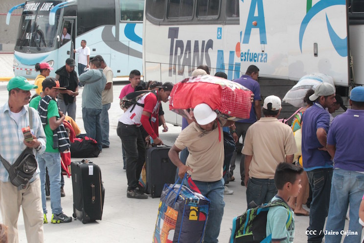 Gobierno refuerza servicios en Peñas Blancas ante incremento de flujo migratorio
