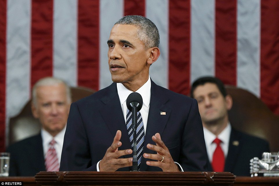 Barack Obama pide a estadounidenses superar los miedos, en su último discurso ante el Congreso