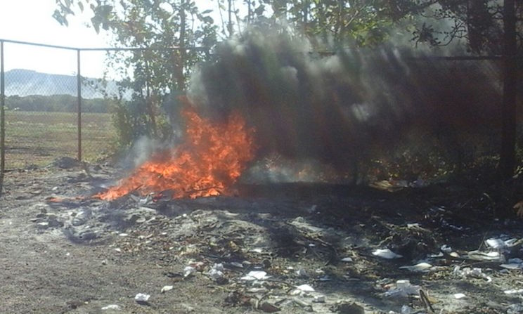Incineran droga que transportaba narco avioneta costarricense