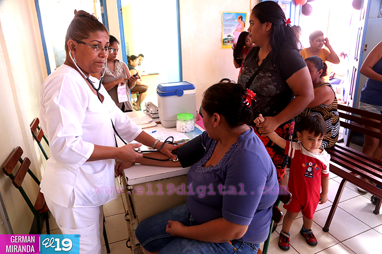 Inauguran puesto médico en barrio Batahola Norte