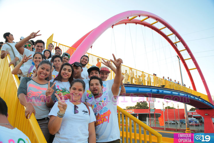 Inauguran Puente Peatonal Aéreo en Paso a Desnivel Barricada de la Esperanza