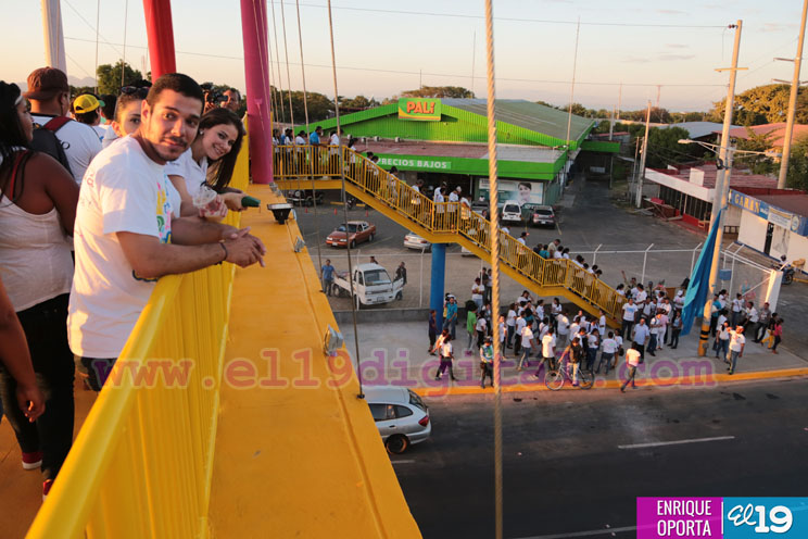 Inauguran Puente Peatonal Aéreo en Paso a Desnivel Barricada de la Esperanza