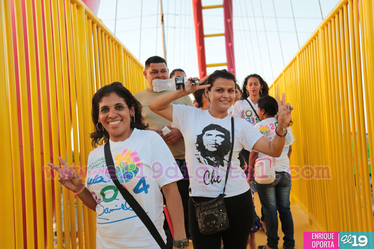 Inauguran Puente Peatonal Aéreo en Paso a Desnivel Barricada de la Esperanza