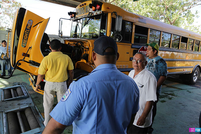 Proceso de inspección a transporte escolar avanza con buen ritmo