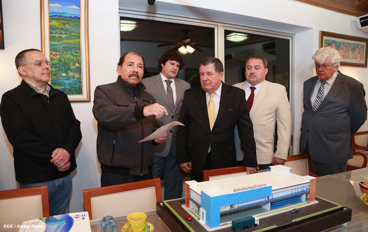 Presidente Daniel se reúne con delegación rusa del Instituto de Vacunas y Sueros de San Petersburgo