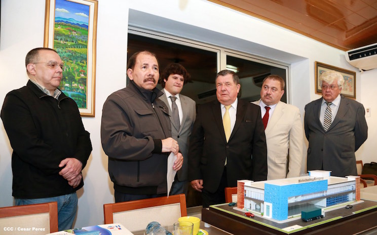 Presidente Daniel se reúne con delegación rusa del Instituto de Vacunas y Sueros de San Petersburgo