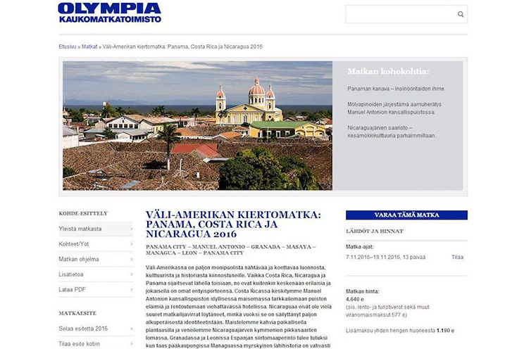 Blogueros finlandeses enamorados de Nicaragua